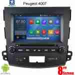 Peugeot 4007 Android Car Radio DVD GPS WIFI multimedia camera